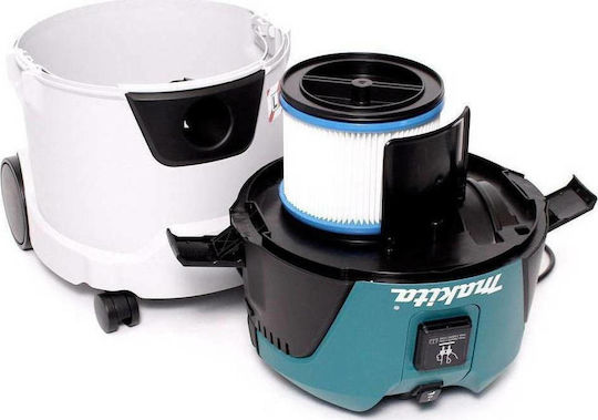 Makita Σκούπα Υγρών / Στερεών 1000W με Πλαστικό Κάδο 23lt