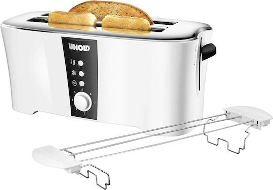 Unold Φρυγανιέρα 2 Θέσεων 1350W Λευκή
