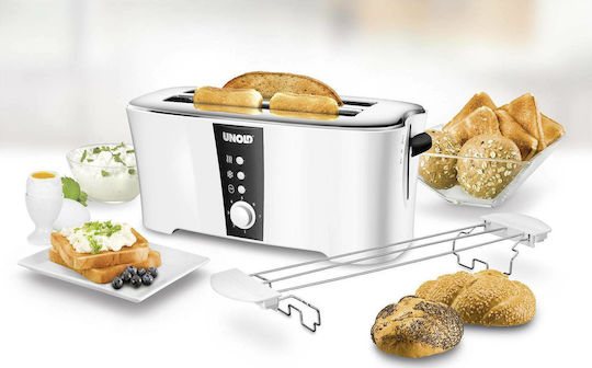 Unold Φρυγανιέρα 2 Θέσεων 1350W Λευκή