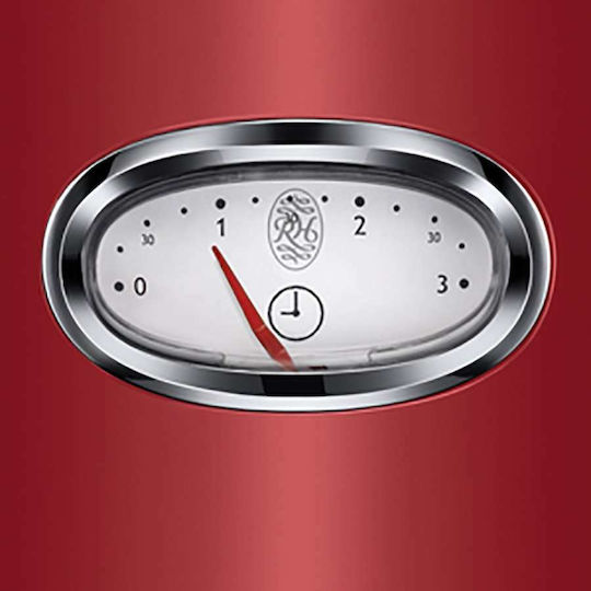 Russell Hobbs Retro Toaster 2 Slots 1200W Red