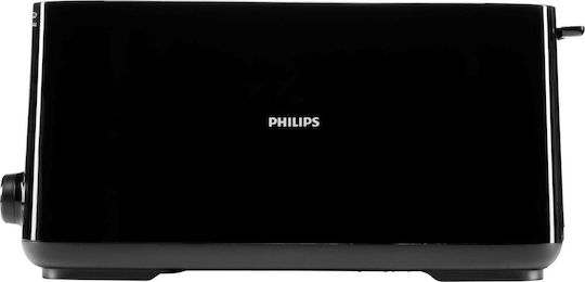 Philips Toaster 2 Slots 1030W Black