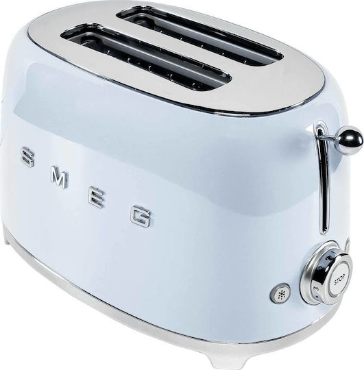 Smeg Toaster 2 Schlitze 950W Blau