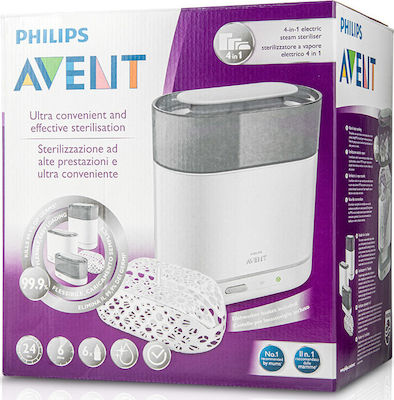 Philips Βρεφικός Αποστειρωτής Μπιμπερό Ηλεκτρικός Avent SCF286
