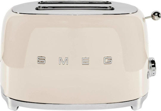Smeg Toaster 2 Slots 950W Beige