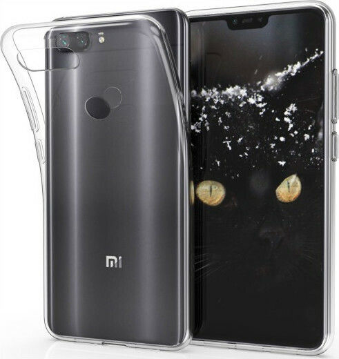 Hurtel Back Cover Σιλικόνης 0.5mm Διάφανο (Xiaomi Mi 8 Lite)