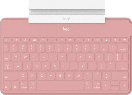 Logitech Keys-To-Go Fără fir Bluetooth Doar tastatura Engleză US Roz
