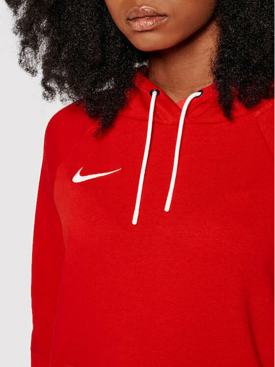 Park 20 Damen Sweatshirt Kapuzen Rot