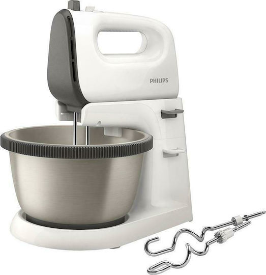 Philips Viva Collection Mixer with Inox Container 3lt 450W Gray