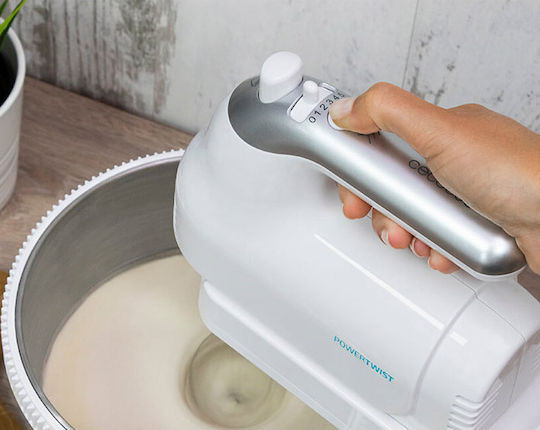 Cecotec PowerTwist 500 Steel Mixer with Inox Container 3.5lt 500W White