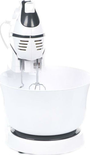 Adler AD4206 AD 4206 Mixer cu Vas din Plastic 3.5lt Alb 300W