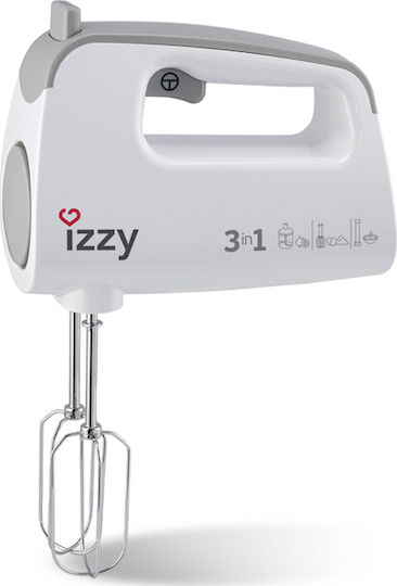 Izzy IZ-1001 223472 Миксер Ръчен 400W Бял