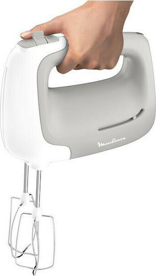 Moulinex Μίξερ Χειρός 450W Γκρι