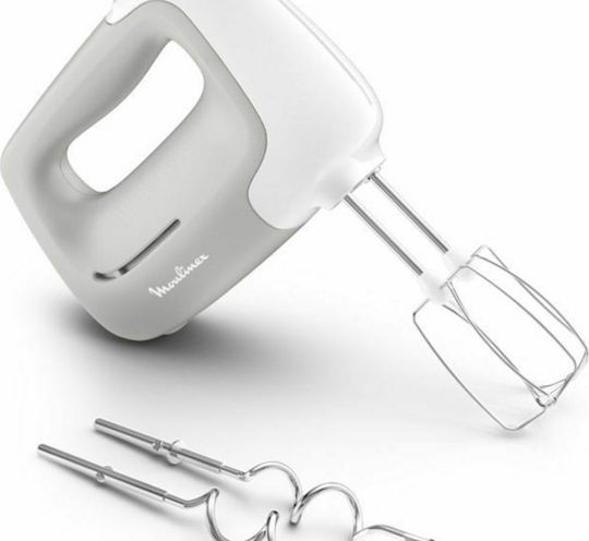 Moulinex Μίξερ Χειρός 450W Γκρι