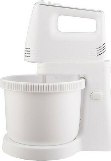 Crown Mixer with Plastic Container 3.4lt 200W White