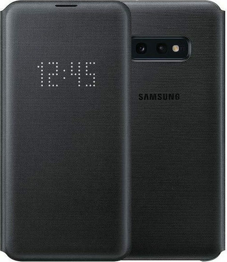 Samsung Led View Cover Book Πλαστικό Μαύρο (Galaxy S10e)
