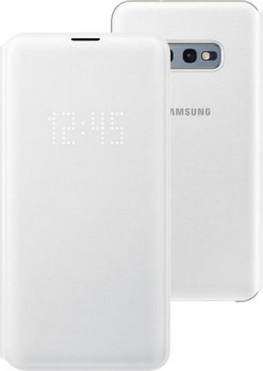 Samsung Led View Cover Книга Пластмаса Бял (Galaxy S10e)