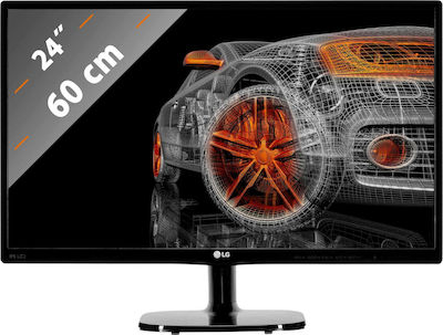 LG 24MP48HQ-P IPS Monitor 23.8" FHD 1920x1080 με Χρόνο Απόκρισης 5ms GTG