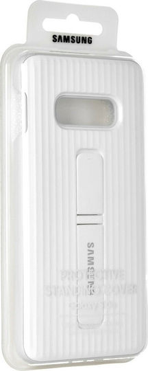Samsung Back Cover Plastic Alb (Galaxy S10e)