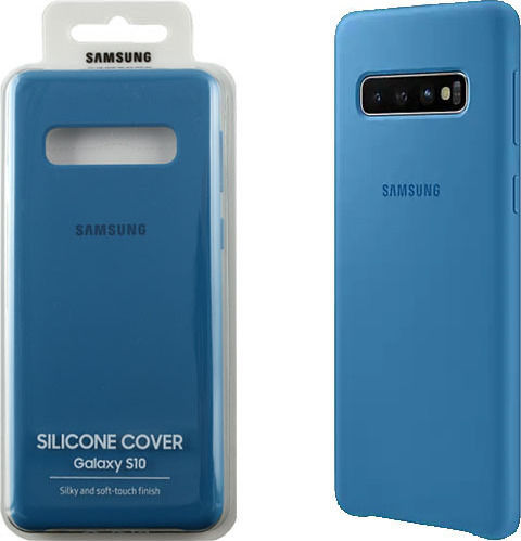 Samsung Задна корица Силикон Син (Galaxy S10)