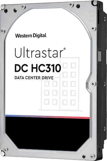 Western Digital DC HC310 6TB HDD Σκληρός Δίσκος 3.5" SAS 3.0 7200rpm με 256MB Cache για Server 0B36047