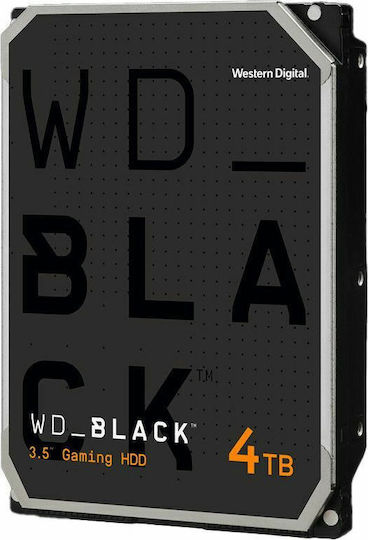 Western Digital Black 4TB HDD Σκληρός Δίσκος 3.5" SATA III 7200rpm με 256MB Cache για Desktop WD4005FZBX