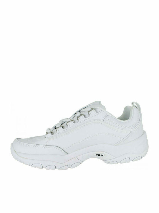 Fila Strada-G Γυναικεία Chunky Sneakers Λευκά