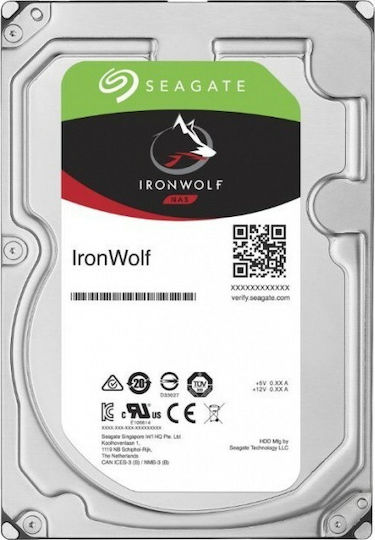 Seagate IronWolf 3TB HDD Hard Drive 3.5" SATA III 5900rpm with 64MB Cache for NAS ST3000VN007