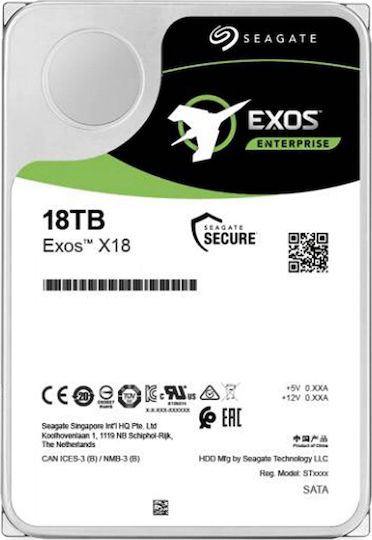 Seagate Exos X18 18TB HDD 3.5インチ 6 Seagate Exos X18 18TB HDD Hard Disk 3.5