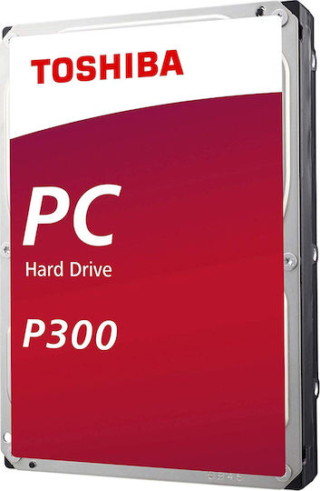 Toshiba P300 6TB HDD Hard Drive 3.5" SATA III 5400rpm with 128MB Cache for Desktop HDWD260UZSVA