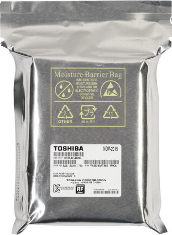Toshiba DT01 500GB HDD Hard Drive 3.5" SATA III 7200rpm with 32MB Cache for Desktop DT01ACA050