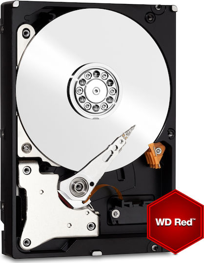 Western Digital Red 4TB HDD Σκληρός Δίσκος 3.5" SATA III 5400rpm με 64MB Cache για NAS WD40EFRX
