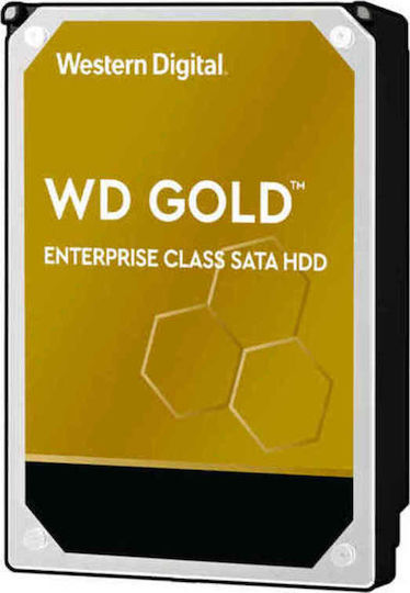 Western Digital Gold 2TB HDD Hard Drive 3.5" SATA III 7200rpm with 128MB Cache for Desktop / NAS / Server WD2005FBYZ