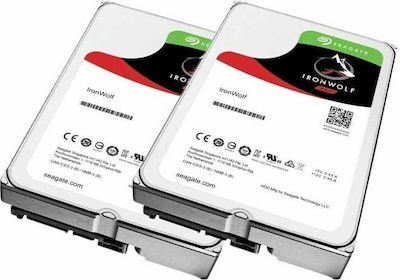 Ironwolf 2TB HDD Σκληρός Δίσκος 3.5" SATA III 5900rpm με 64MB Cache για NAS ST2000VN004