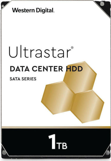 Western Digital Ultrastar DC HA210 1TB HDD Hard Drive 3.5" SATA III 7200rpm with 128MB Cache for Recorder / NAS / Server 1W10001 HUS722T1TALA604