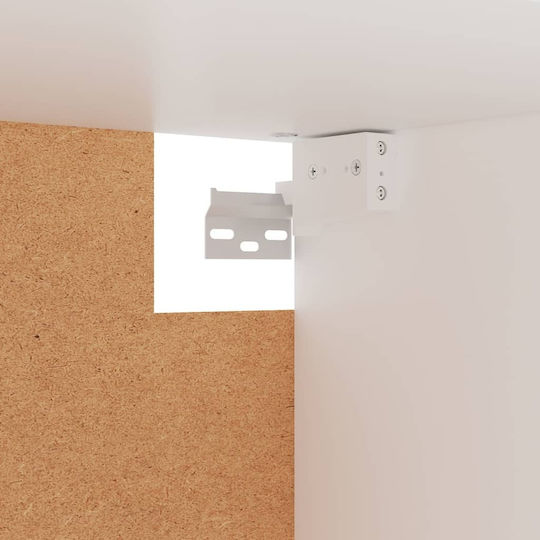 vidaXL Badezimmerschrank B100xT32.5xH35cm Weiß