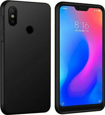 Silicone Back Cover 1.2mm Black Xiaomi Mi 6X/Mi A2