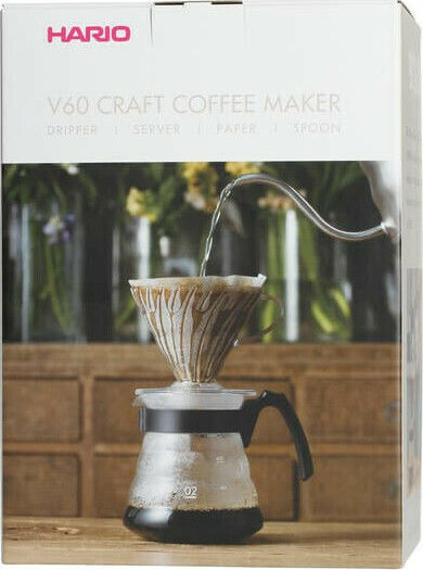 Hario V60 Glass Clever Dripper 170x125x220mm
