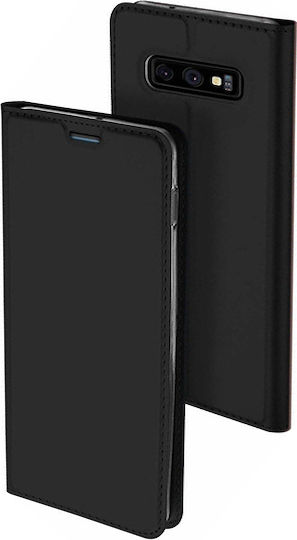 Dux Ducis Skin Pro Book Δερματίνης Μαύρο (Galaxy S10e)
