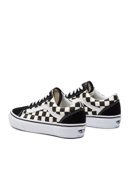Primary Check Old Skool Sneakers Black / White