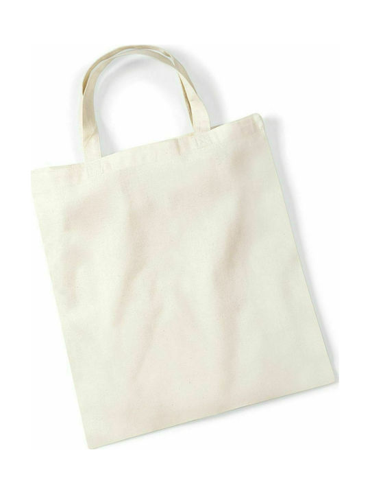 Westford Mill W100 Cotton Shopping Bag Beige