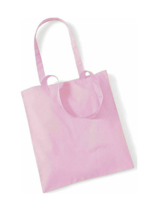 Westford Mill W101 Βαμβακερή Τσάντα για Ψώνια Classic Pink