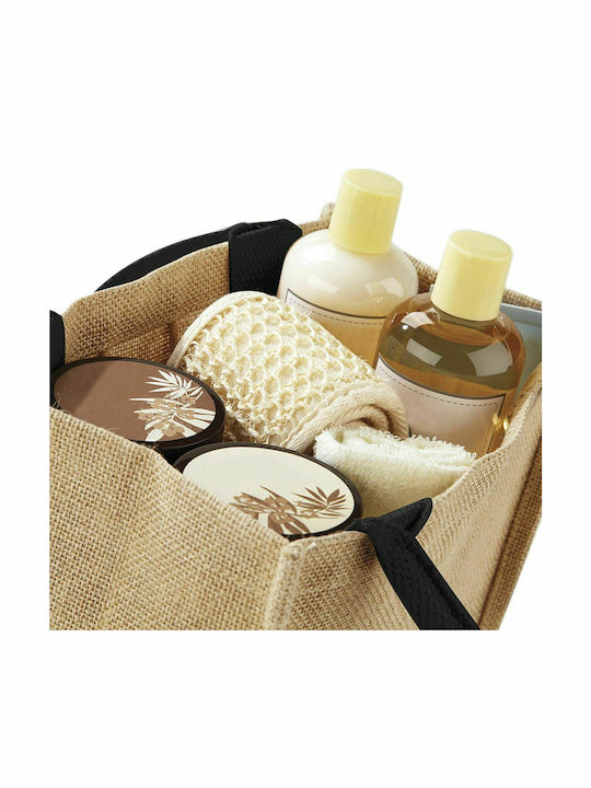 Westford Mill W412 Fabric Shopping Bag Natural/Black
