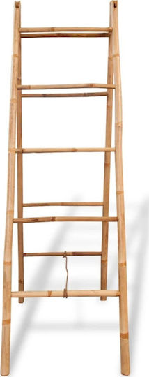 vidaXL Σκάλα Μπάνιου 5 Θέσεων Δαπέδου ​50x160cm Καφέ