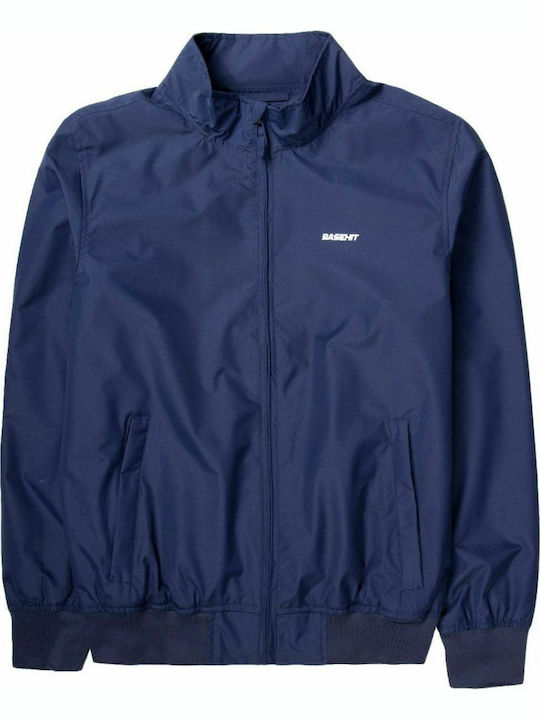 Winter Jacket Bomber Windproof Navy Blue