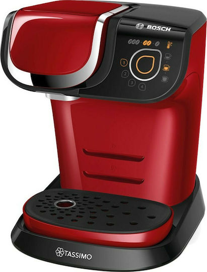 Bosch My Way 2 Pod Coffee Machine Tassimo Pressure 3.3bar Red