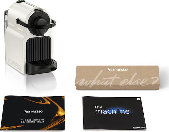 Krups Inissia Pod Coffee Machine Nespresso Pressure 19bar White