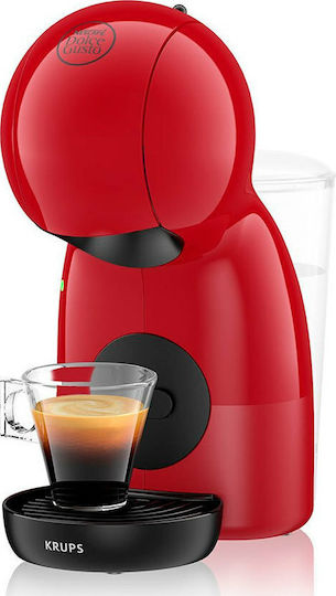 Krups Piccolo XS Pod Coffee Machine Dolce Gusto Pressure 15bar Red