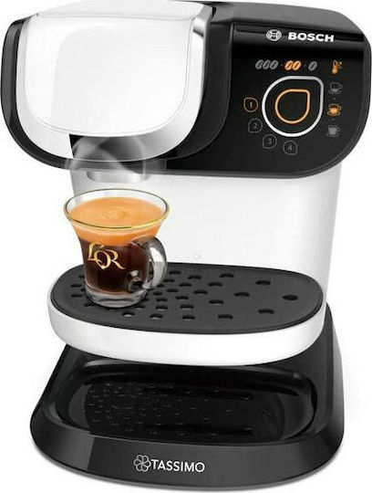 Bosch My Way 2 Pod Coffee Machine Tassimo Pressure 3.2bar White