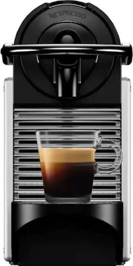 De'Longhi Pixie EN124 Pod Coffee Machine Nespresso Pressure 19bar Silver