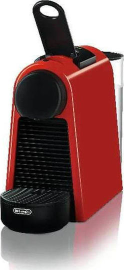 De'Longhi Essenza Mini Pod Coffee Machine Nespresso Pressure 19bar with Milk Frother Red